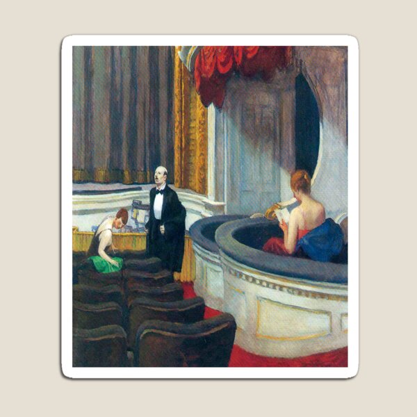 Item preview, Two on the Aisle-Edward Hopper designed and sold by LexBauer.