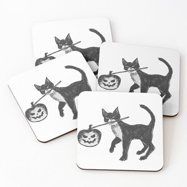 Item preview, Pumpkin Cat designed and sold by TheDoodlemancer.