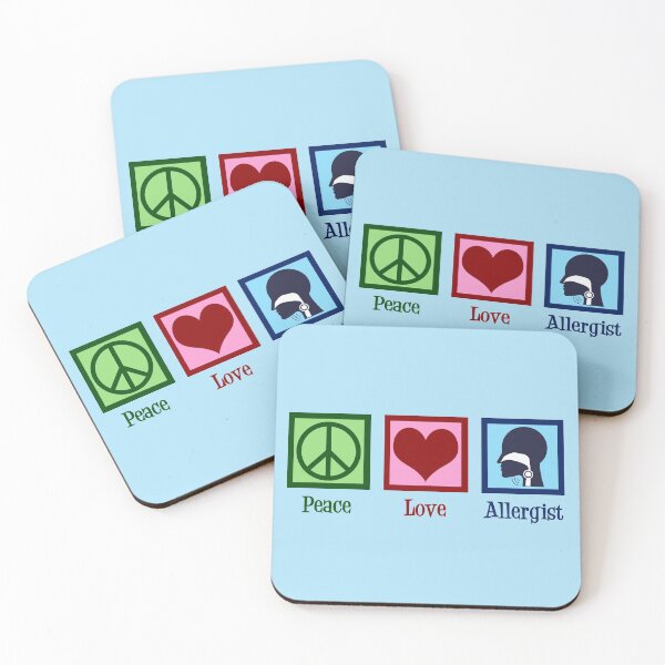 Item preview, Peace Love Allergist designed and sold by Epic Love Designs.