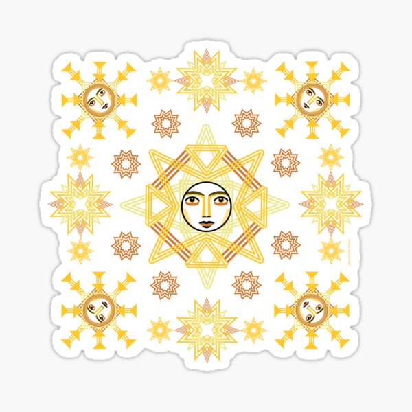Snowflakes Collection by ©Balbusso Twins Sticker