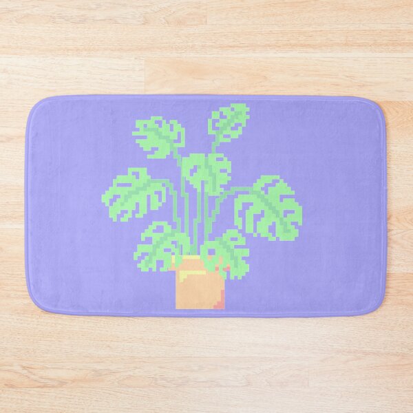 Item preview, 8-Bit Monstera designed and sold by LifeIsGooey.