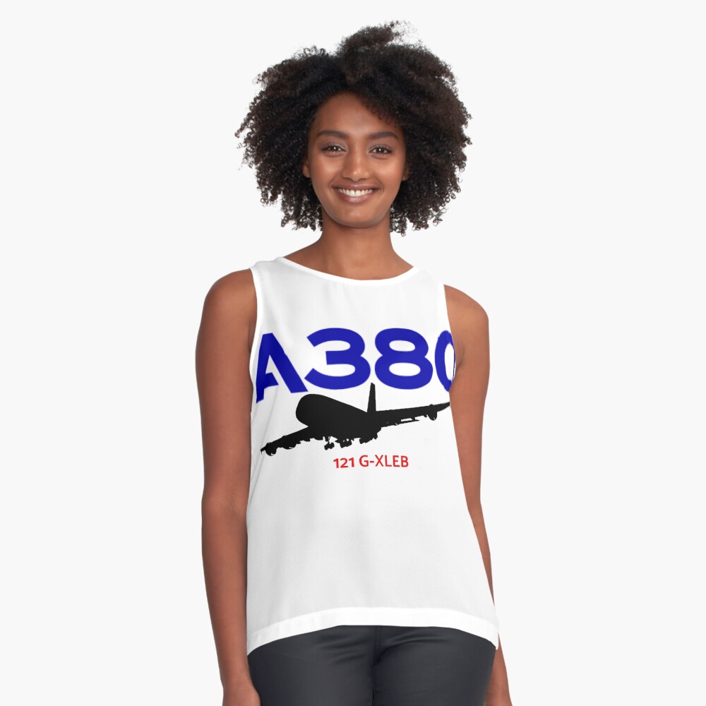 Item preview, Sleeveless Top designed and sold by AvGeekCentral.