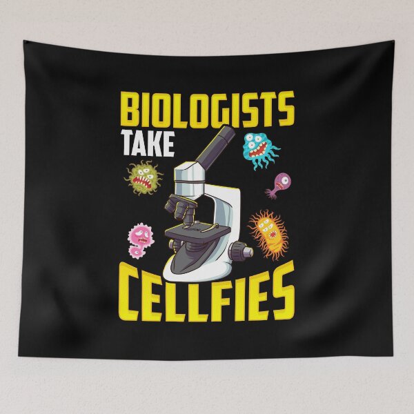 Item preview, Biologists Take Cellfies Microscope Selfies Pun designed and sold by perfectpresents.