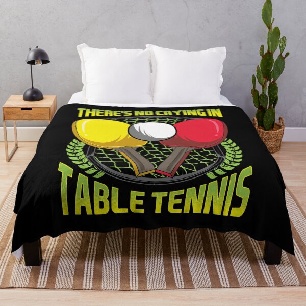 Item preview, There's No Crying In Table Tennis Funny Ping Pong designed and sold by perfectpresents.