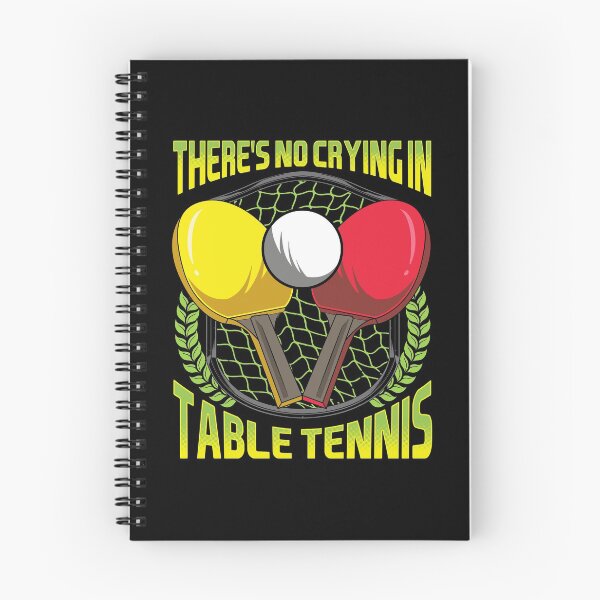 Item preview, There's No Crying In Table Tennis Funny Ping Pong designed and sold by perfectpresents.
