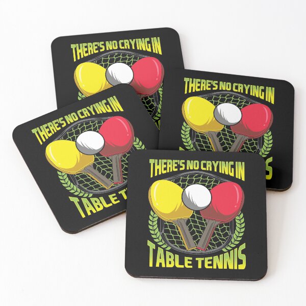 Item preview, There's No Crying In Table Tennis Funny Ping Pong designed and sold by perfectpresents.