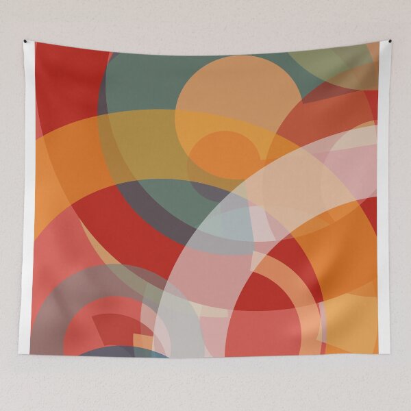 Item preview, Dancing Semicircles 8 designed and sold by STYLE + EXPRESSION.