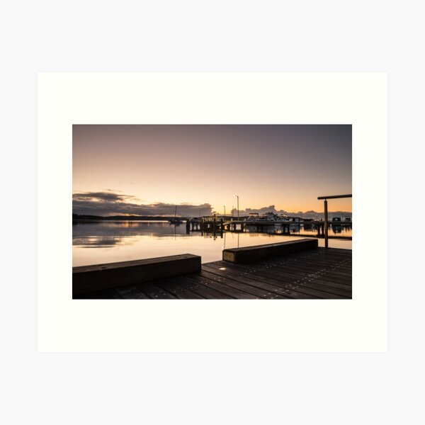 Item preview, Daybreak on Toronto Wharf designed and sold by John Dunbar.