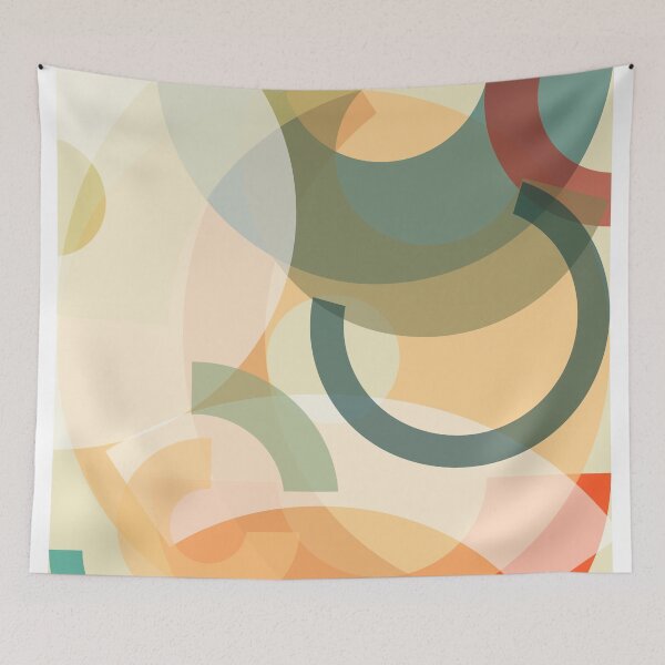 Item preview, Dancing Semicircles 9 designed and sold by STYLE + EXPRESSION.