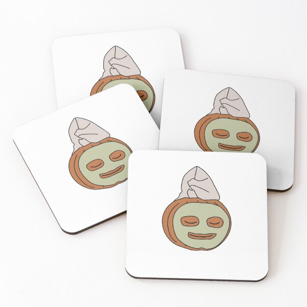 Item preview, Cute Pumpkin Enjoying a Spa Day designed and sold by elmma design.