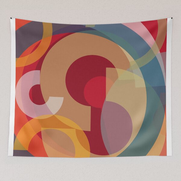Item preview, Dancing Semicircles 13 designed and sold by STYLE + EXPRESSION.