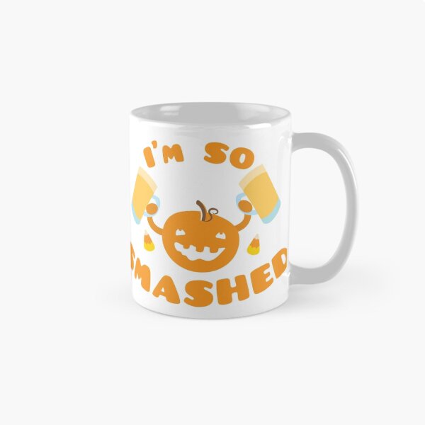 Item preview, I'm so SMASHED Halloween pumpkin with beer designed and sold by jazzydevil.