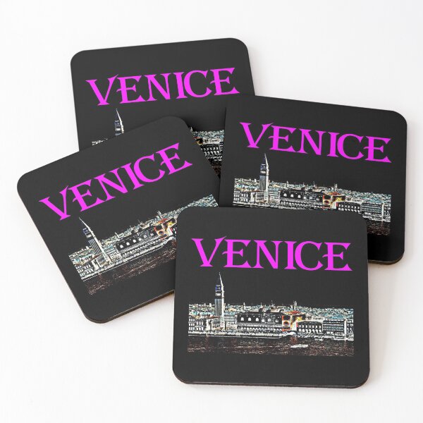 Item preview, Venice Lagoon Skyline Dark designed and sold by alexvas.