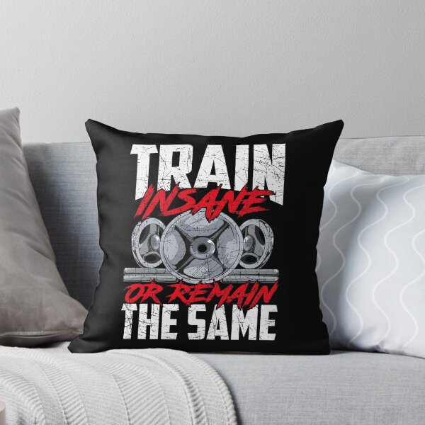 Item preview, Train Insane or Remain The Same Weightlifting Gym designed and sold by perfectpresents.