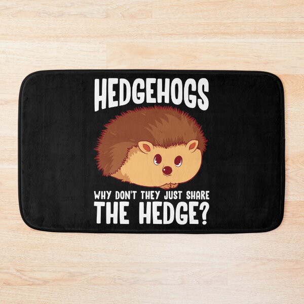 Item preview, Hedgehogs, Why Don't They Just Share The Hedge? designed and sold by perfectpresents.
