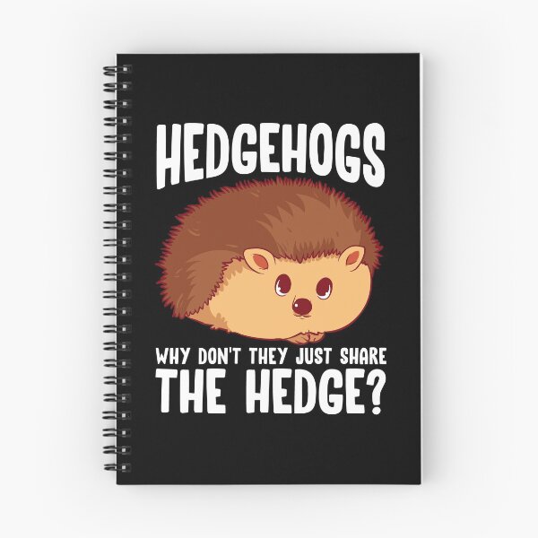 Item preview, Hedgehogs, Why Don't They Just Share The Hedge? designed and sold by perfectpresents.