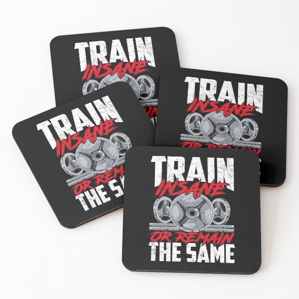 Item preview, Train Insane or Remain The Same Weightlifting Gym designed and sold by perfectpresents.