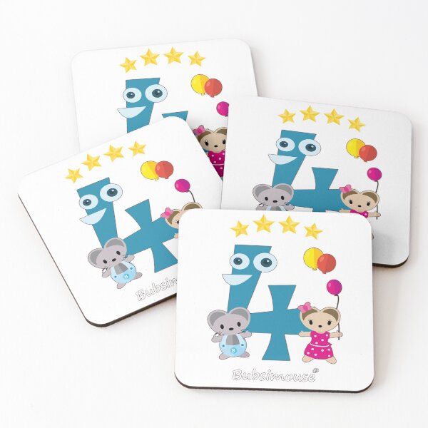 Item preview, 4th Birthday Child 4 岁 生日 的 孩子 designed and sold by Bubsimouse.