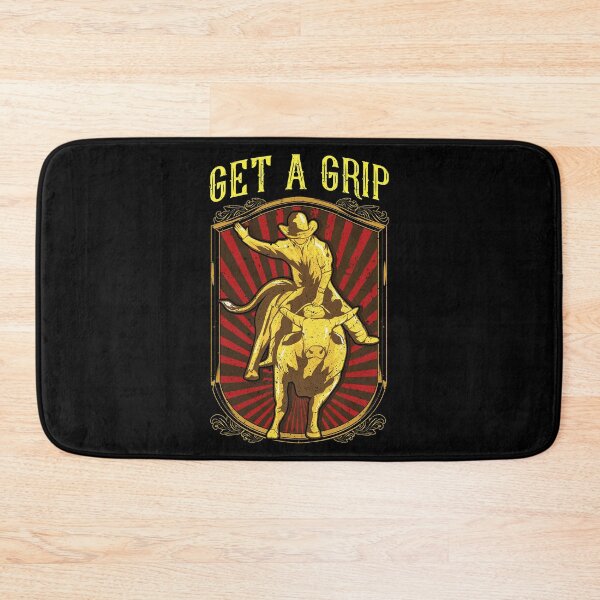 Item preview, Get a Grip Bullrider Funny Competitive Bullriding designed and sold by perfectpresents.