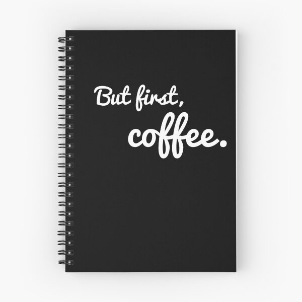Item preview, But first, coffee. [Dark edition] designed and sold by simplytextual.