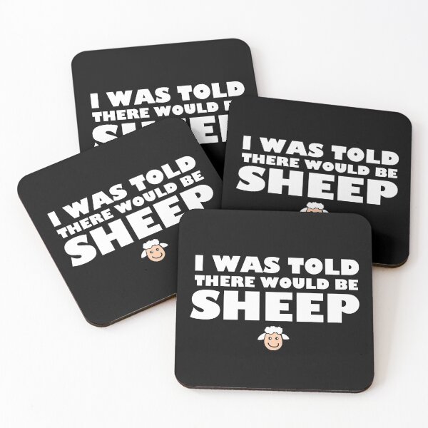 Item preview, I Was Told There Would Be Sheep - Ewe Mad Bro designed and sold by JukeLox.