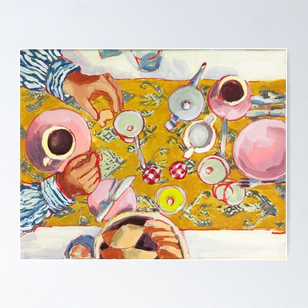 Item preview, Breakfast in Portugal designed and sold by AMOpainting.