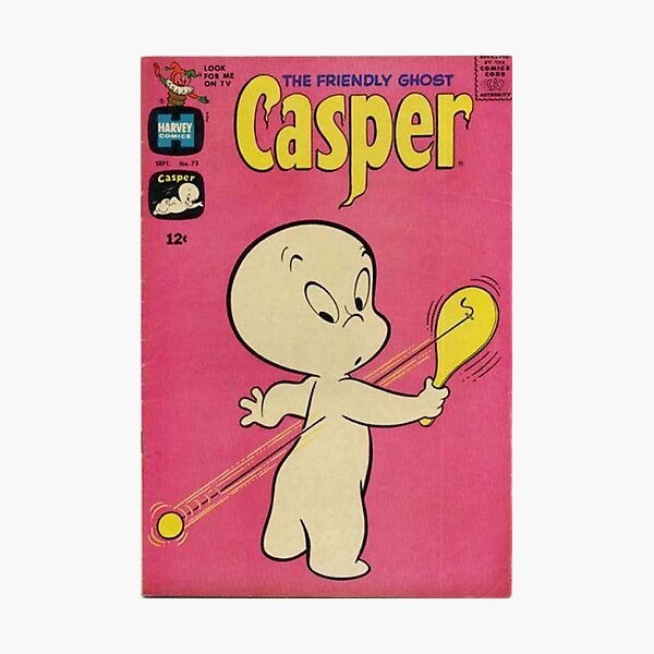 Vintage casper comic Photographic Print