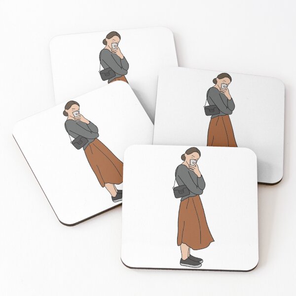 Item preview, Moda mujer morena tomando un espejo Selfie designed and sold by elmma design.