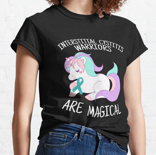Unicorn Interstitial Cystitis Warriors are Magical, Interstitial Cystitis Awareness Art Classic T-Shirt