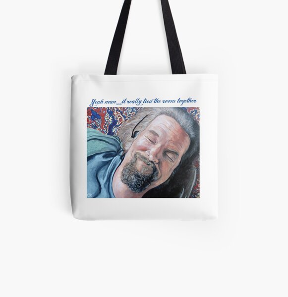The Dude All Over Print Tote Bag