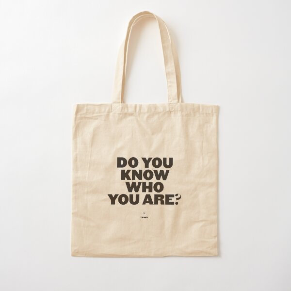 Sais-tu qui tu es? Tote bag classique