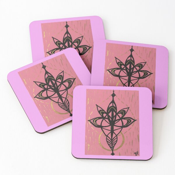 Item preview, Gold Accented Pink Lotus designed and sold by brookefishie.