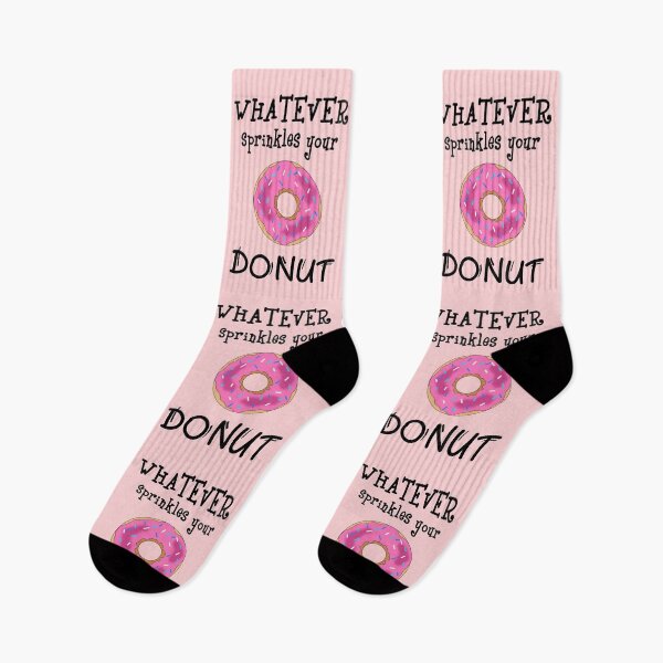 Item preview, Whatever Sprinkles Your Donut (Pink) designed and sold by 4wordsmovement.