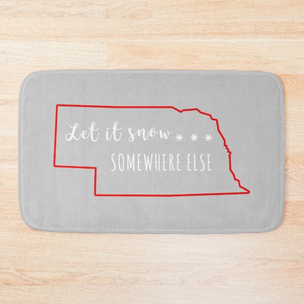 Item preview, Nebraska shirt - Nebraska winter - cold NE - Nebraska snow - Nebraska sticker - Nebraska mug designed and sold by smooshfaceutd.