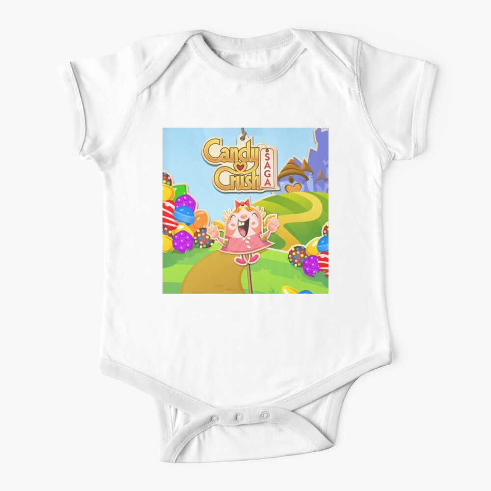Tiffi Candy Crush Start Art Mashup Baby One-Piece