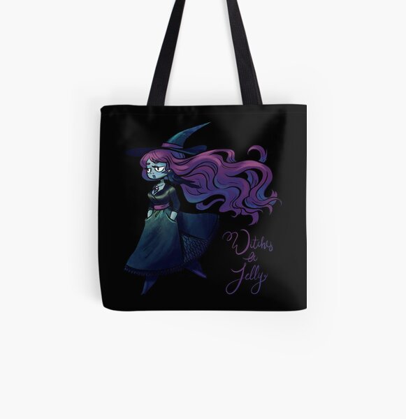 Witches Be Jelly All Over Print Tote Bag
