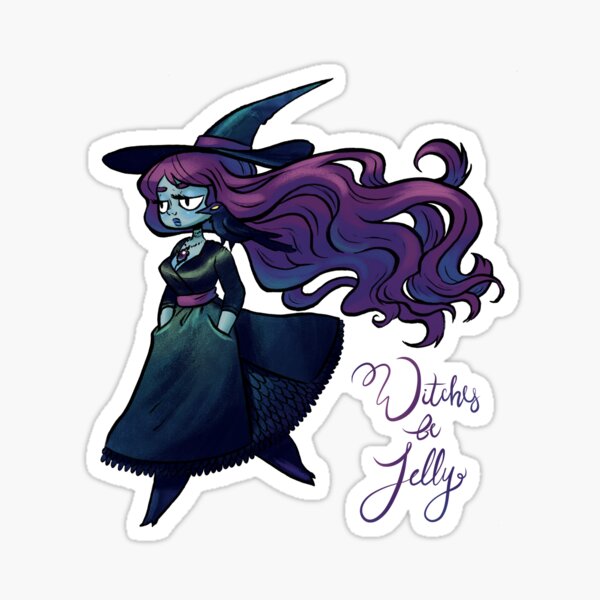 Witches Be Jelly Sticker