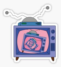 crazy tv simpsons Sticker
