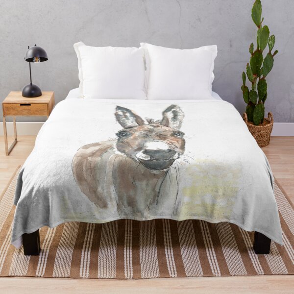 Item preview, Donkey portrait. designed and sold by DebTheZeb.