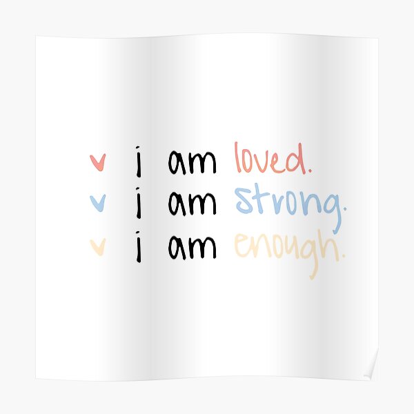 I Am Poster