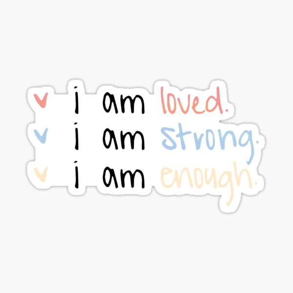I Am Sticker