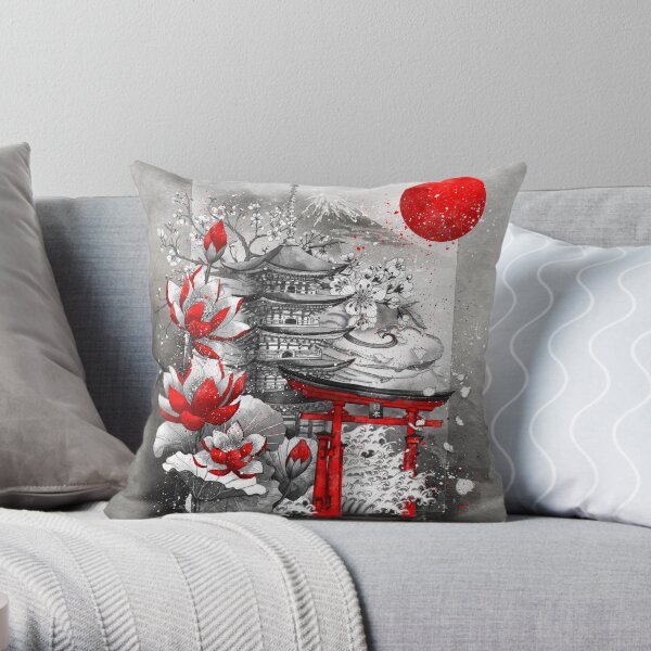 Nihon Throw Pillow