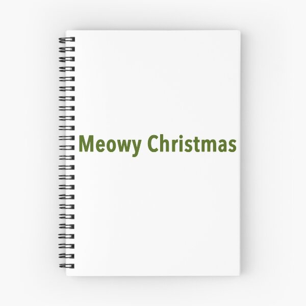 Artikelvorschau, Meowy Weihnachten entworfen und verkauft von FEMstuff.