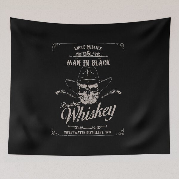 Item preview, Man In Black Bourbon Whiskey Westworld designed and sold by Bevatron.