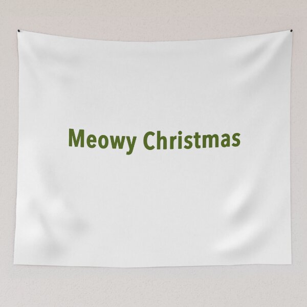 Item preview, Meowy Christmas designed and sold by FEMstuff.