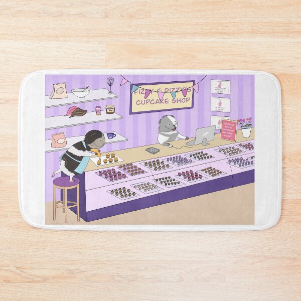 Item preview, Fizzy and Dizzy running a cupcake shop designed and sold by mondesign26.