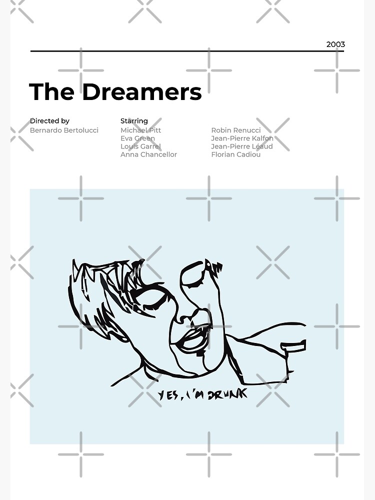 “The Dreamers - Minimalist Movie Poster - Bernardo Bertolucci