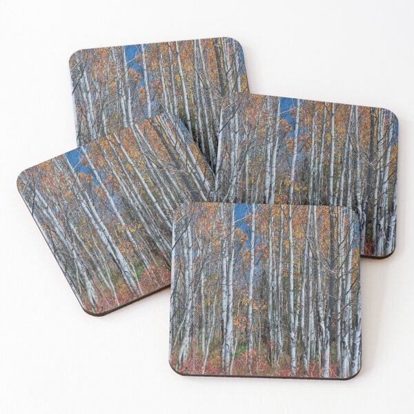 Item preview, Red Orange Blue Stick Forest Portrait designed and sold by Bo Insogna.