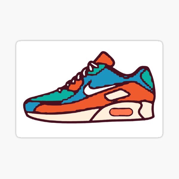 Vista previa del artículo con la obra «CABEZA DE ZAPATILLA: NK 2», diseñado y vendido por SOLSKETCHES.