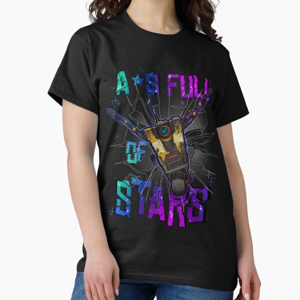 Item preview, Borderlands Claptrap A*$ full of Stars designed and sold by candymachine85.